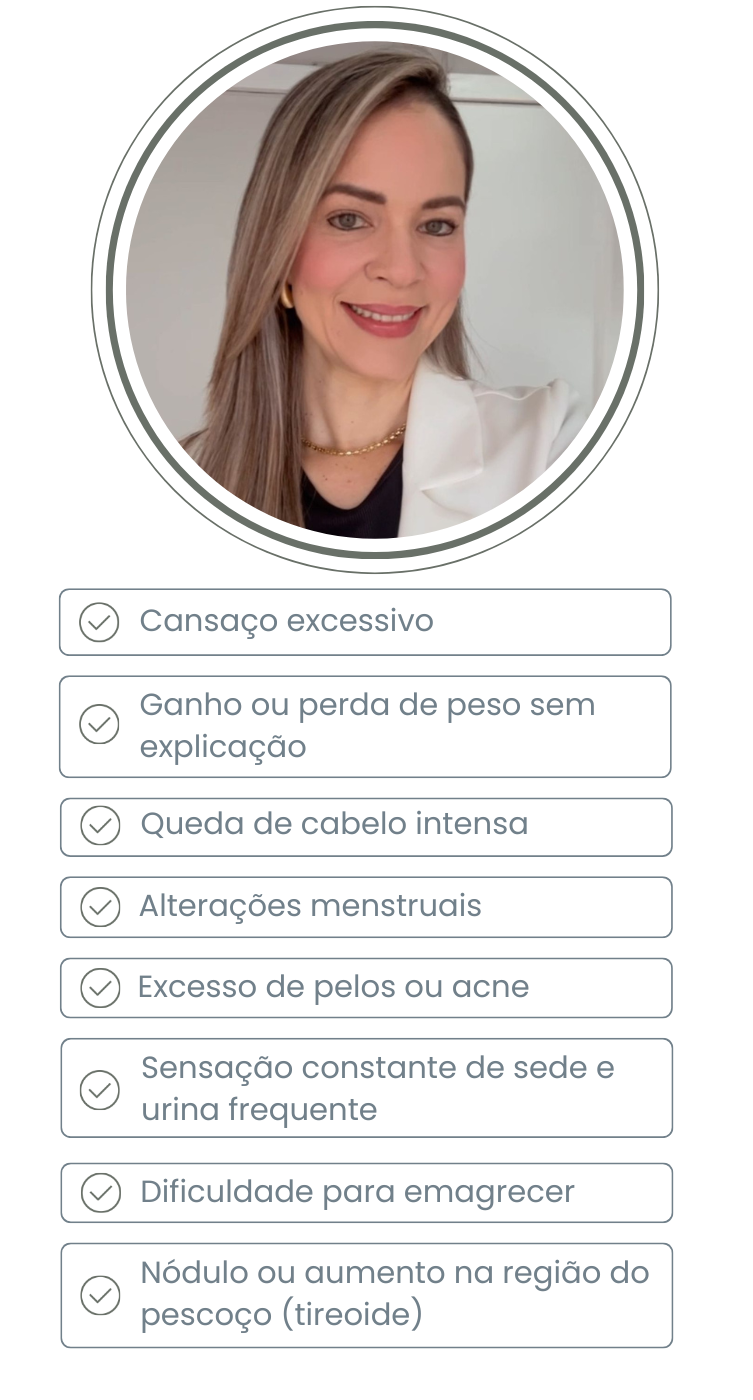 Sintomas para procurar uma Endocrinologia e Médica da Família em mobile